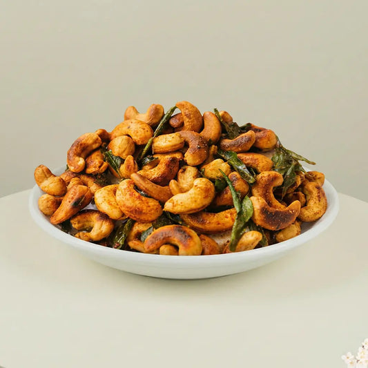 Roasted Cashews with Tangy Curry Leaves Pack